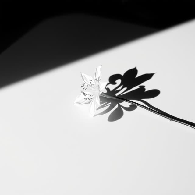 Minimalist Still Life (B&W)